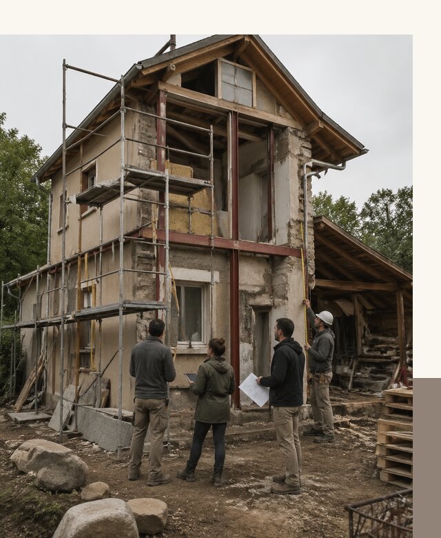 Реконструкция загородного дома под ключ в Орле от бюро
